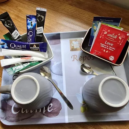 Oda ve Kahvaltı Les Cedres Bleus Saint-Medard-de-Mussidan